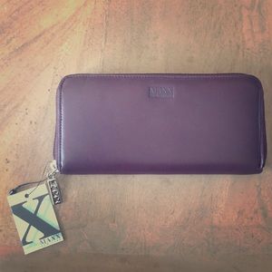 Maxx burgundy wallet